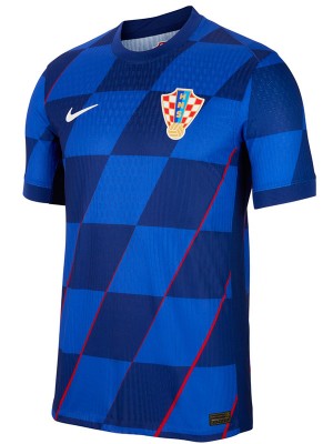 Croatia away jersey soccer uniform men's second football kit tops sport shirt Euro 2024 cup